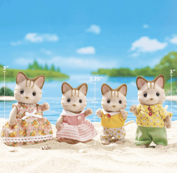 Familia Sandy Cat Arena Sylvanian - Image 2
